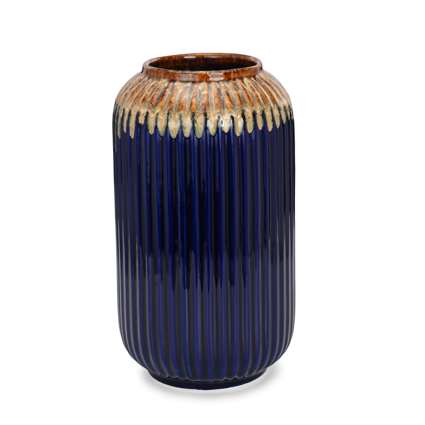 Ribbed Charm Vase