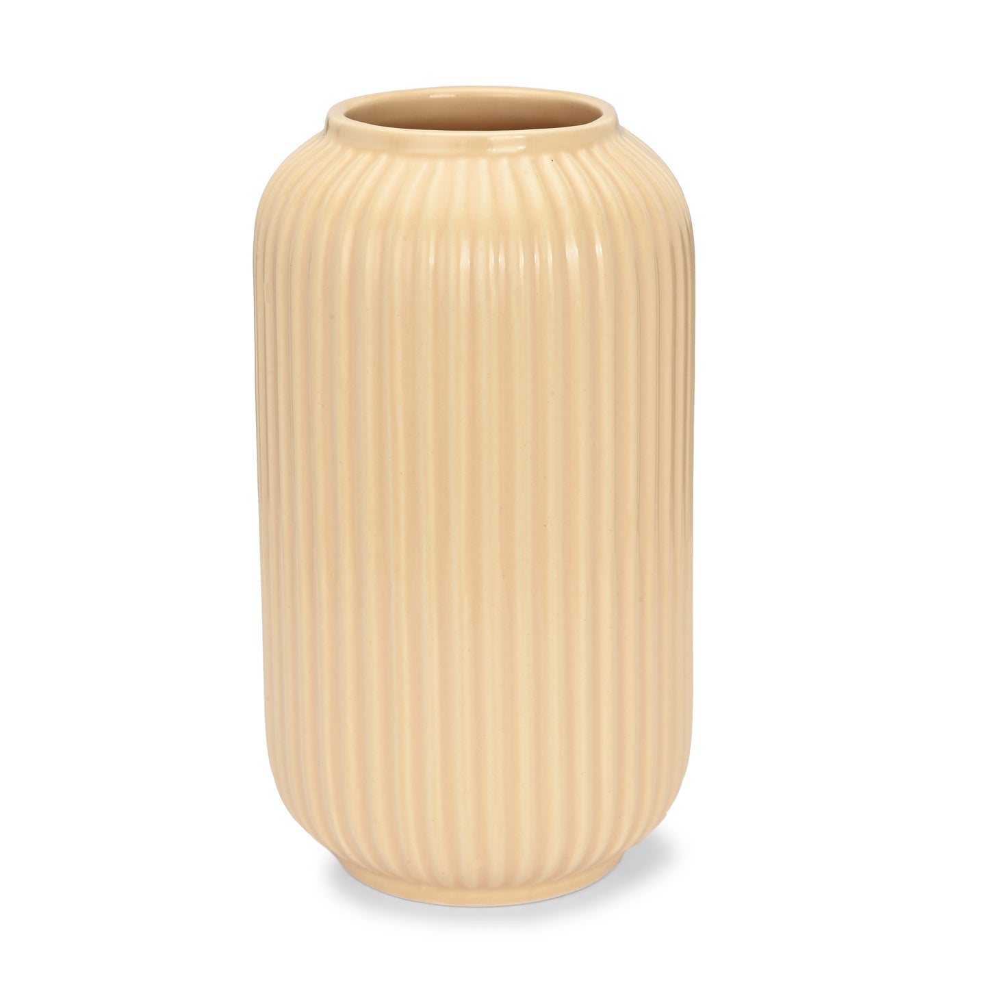 Ribbed Charm Vase