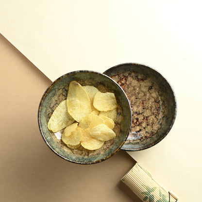 Marbled Serenity Snack Nest (Set of 2)